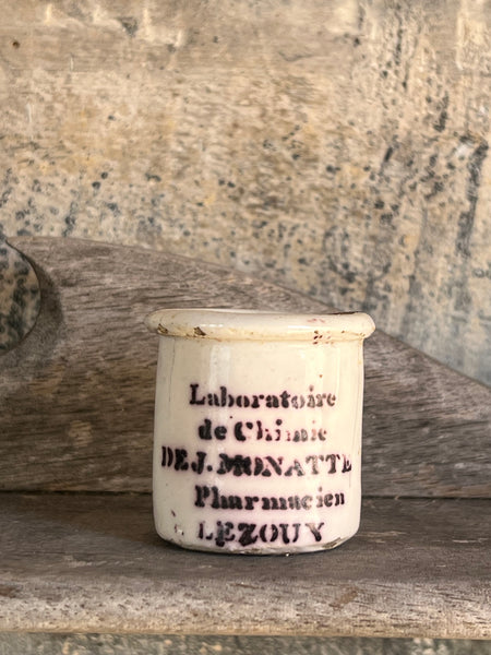 Small Vintage Apothecary Jar