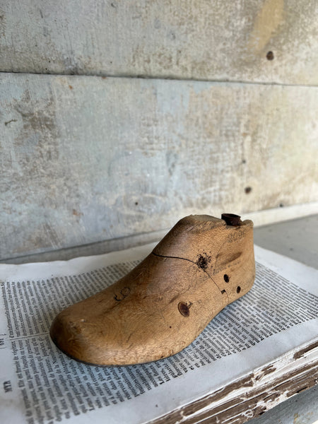 French Vintage Shoe Last
