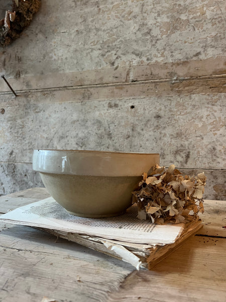 French Rustic Stoneware Bowl