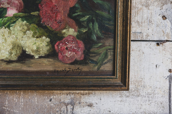 French Vintage Framed Floral