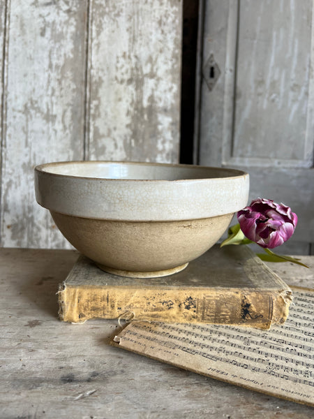 French Rustic Stoneware Bowl