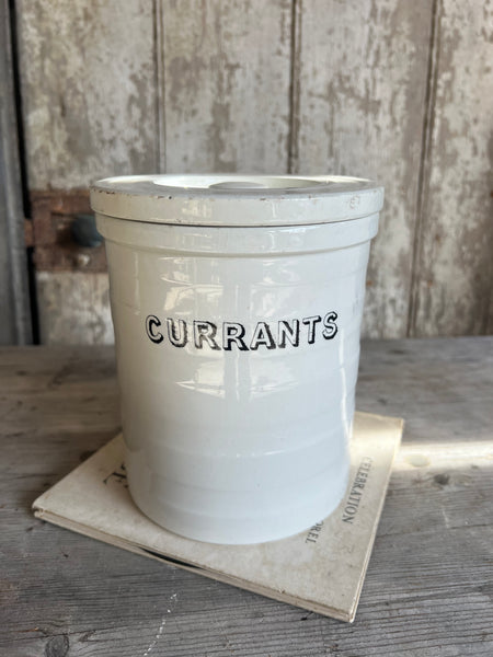 Antique Currants Pot