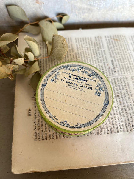 Vintage French Pharmacy Pill Box