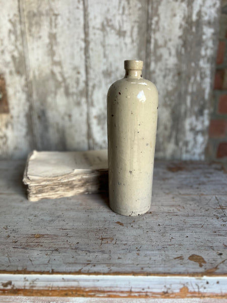 French Stoneware Bottle