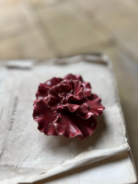 Vintage Clay Flower