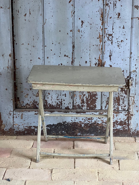 Beautiful Small Chippy Paint French Table