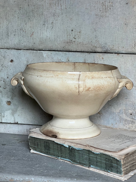 Crazed Rustic French Soupiere