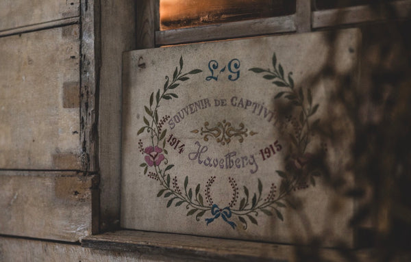 Embroidered World War 1 Souvenir of Captivity