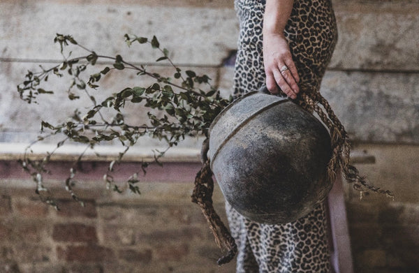 Large Antique French Pot
