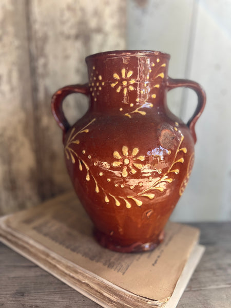 Rustic Handled French Confit Jar