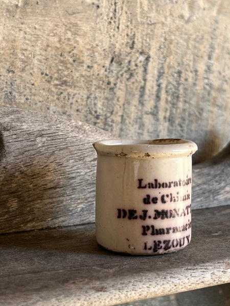 Small Vintage Apothecary Jar