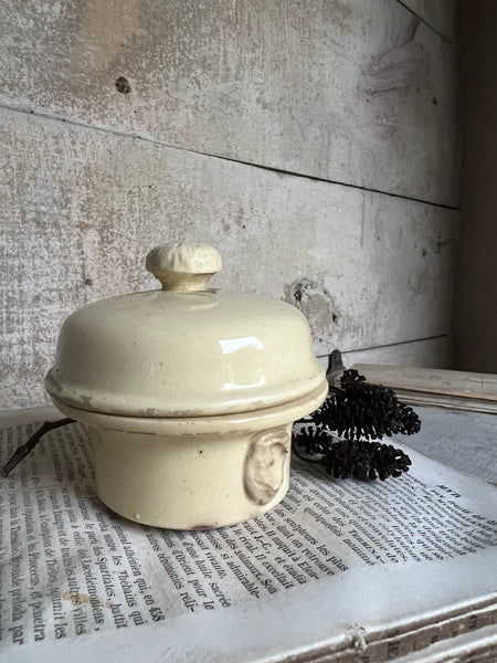 Vintage French Paste Pot