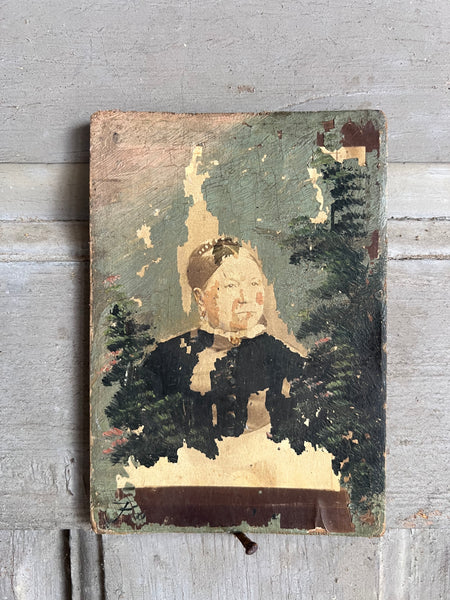 Small Vintage Painting/Portrait