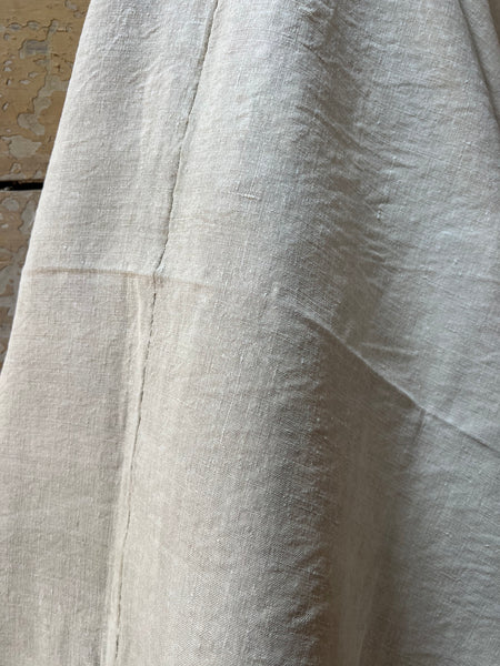 Vintage Thick French Linen Sheet AI