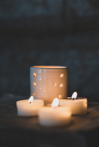 Artisan Hand Made Faiselle Tea Light Holders