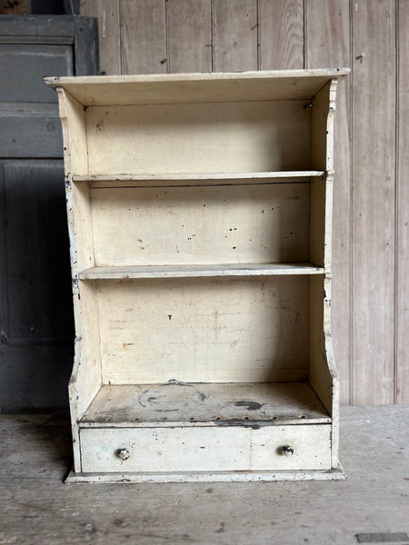 French Chippy Paint Small Shelving Unit