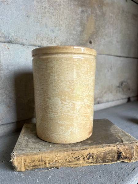 Buttery Antique Confiture Pot