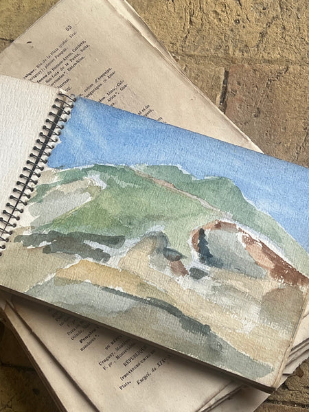 Sweet Vintage French Sketchbook