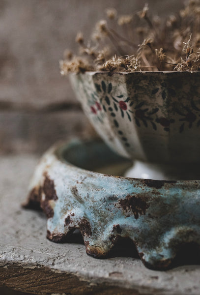 Beautifully Crazed Rustic Cafe Au Lait
