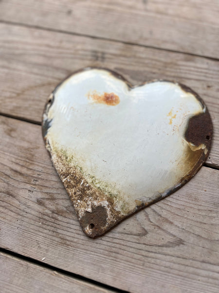 Incredible Rustic Vintage French Rustic Memorial Heart