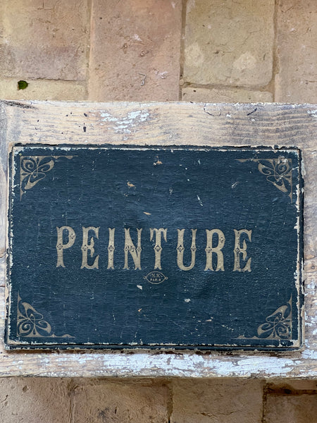 French Painting Sign