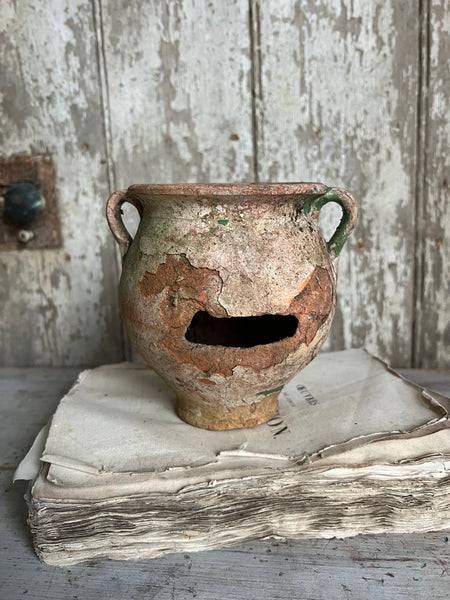 Antique French Confit Jar Large