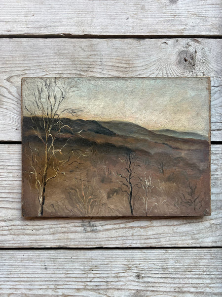 1929 Landscape Oil on Board