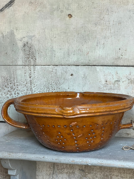 Large Vintage French Strainer