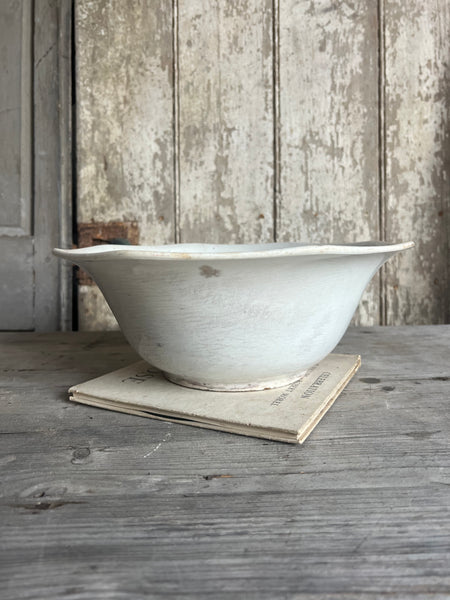 Large Beautifully Crazed French Bowl