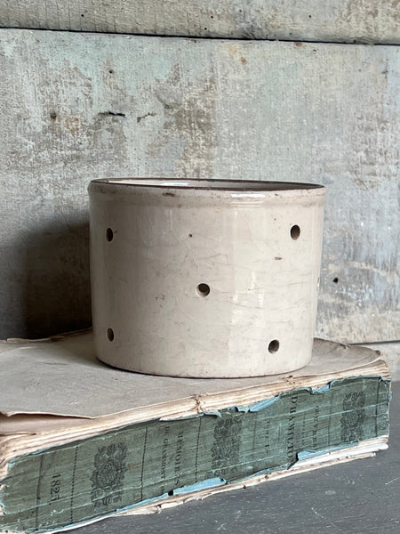 French Rustic Aged Faiselle Cheese Mould