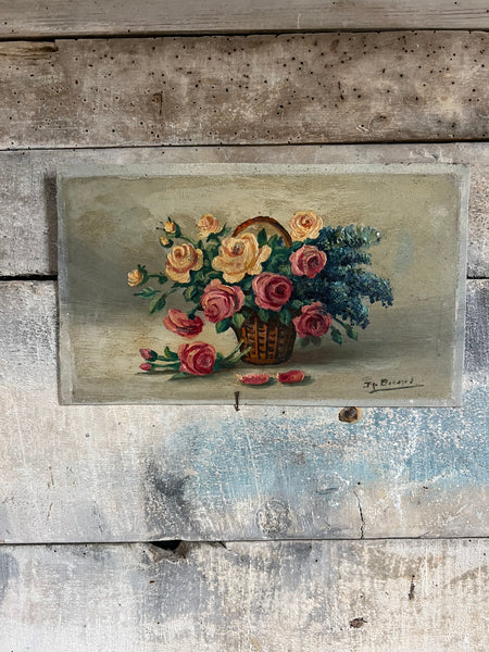 Gorgoues French Floral on Board