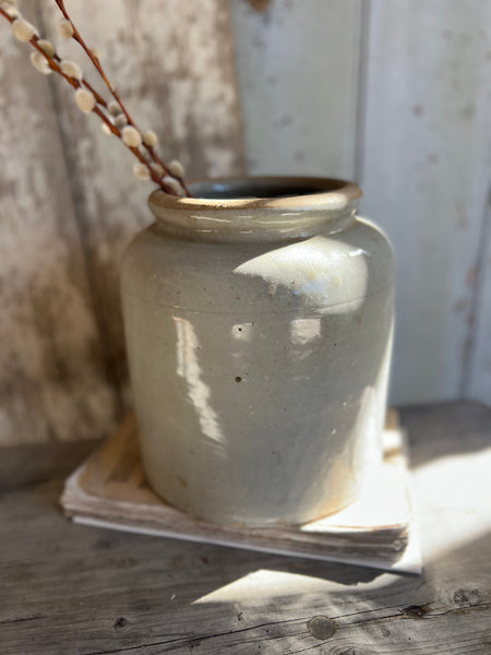 Large French Stoneware Jar