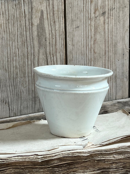 Creil de Montereau Confiture Pot