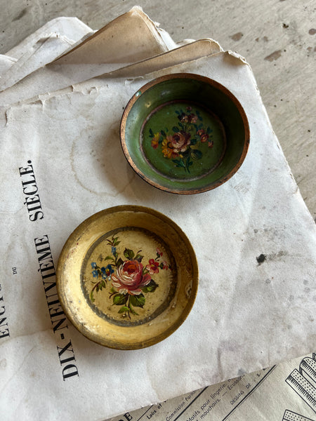 Sweet Vintage Hand Painted Plates