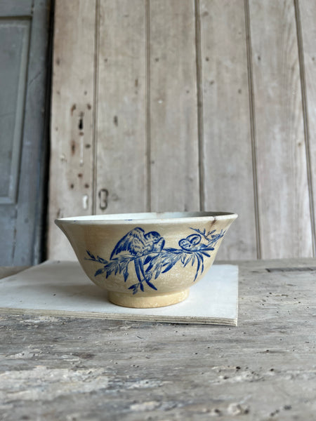 French Buttery Transferware Bowl