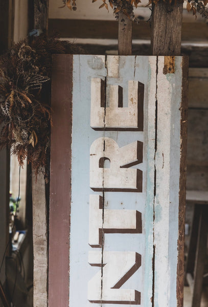 Vintage French Centre Sign