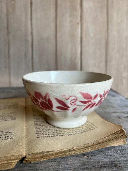 French Transferware Cafe au Lait bowl