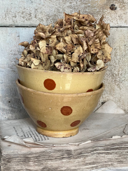 Vintage Dotty Bowls