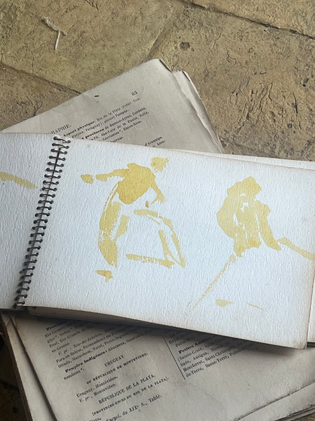 Sweet Vintage French Sketchbook