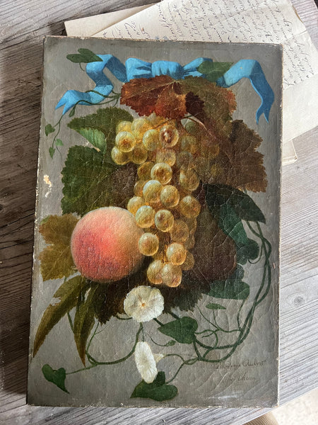 Antique Oil Painting on Canvas