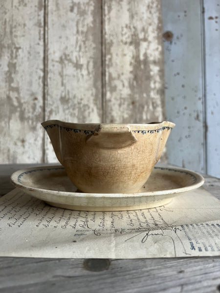Vintage French Sauce Dish