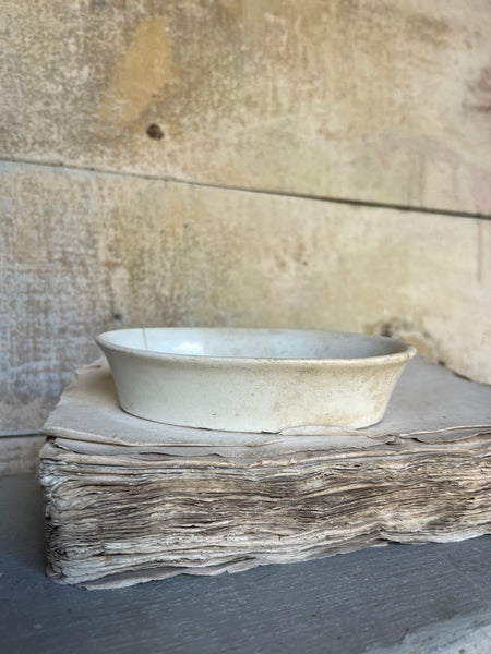 Vintage French Sweet Chippy Dish