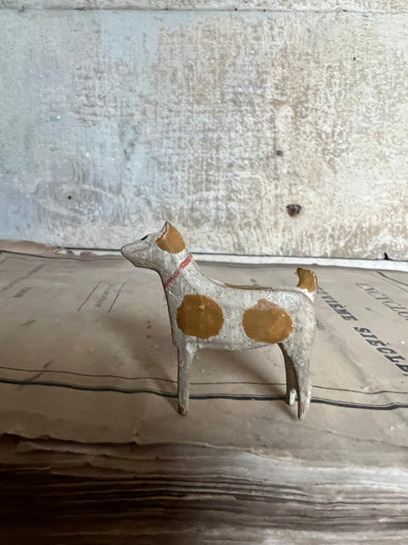 Vintage Wooden Dog