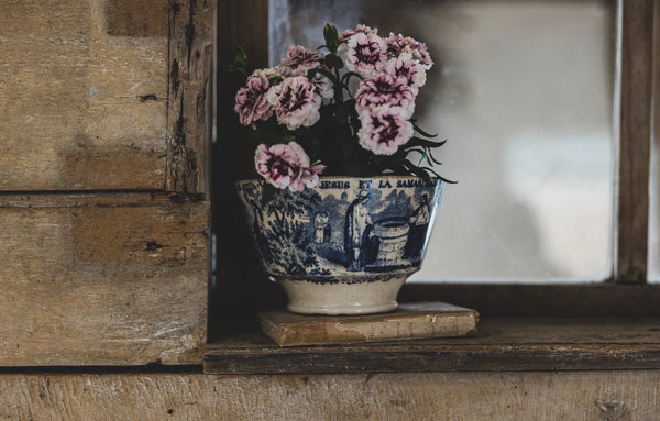Vintage Religious Bowl