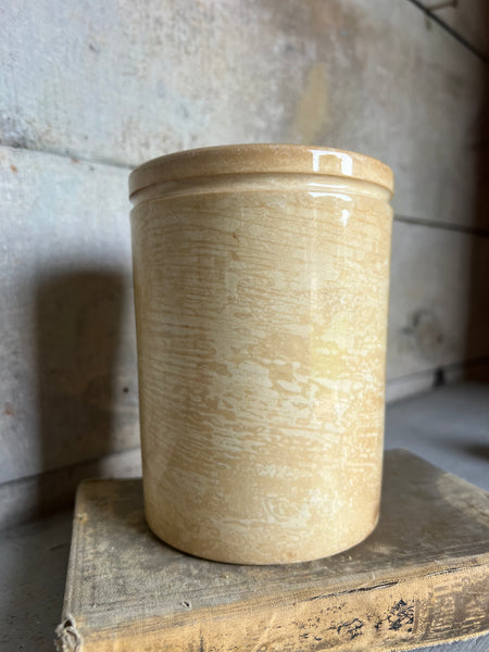 Buttery Antique Confiture Pot