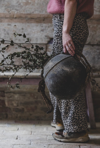 Large Antique French Pot