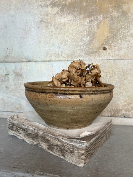 French Rustic Stoneware Bowl