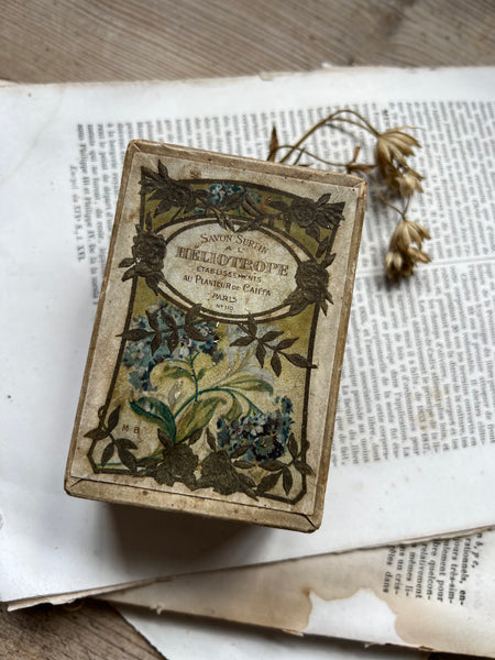 Beautiful French Soap Vintage Box