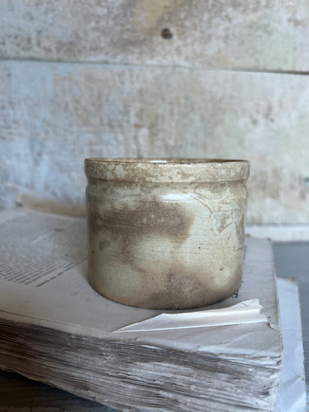 Antique French Wide Jar