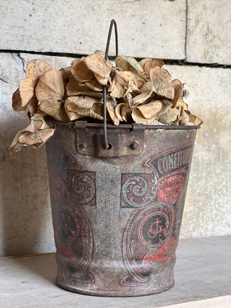 Vintage Metal Confiture Pot